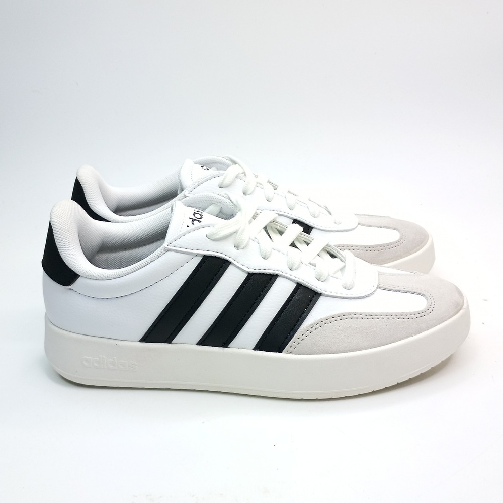 Adidas Barreda Sneakers Women Size 7.5 White Black IH1229 Sportswear Shoes - Picture 6 of 10